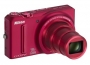 Фотоаппарат Nikon Coolpix S9100 красный