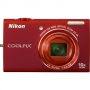 Фотоаппарат Nikon Coolpix S6200 красный / голубой / белый /