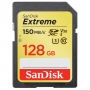 Карта памяти SD 128Gb SanDisk Extreme SDXC UHS-I U3 V30 150/70 MB/s S