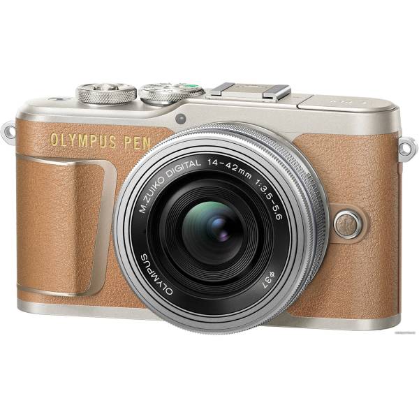 Фотоаппарат Olympus PEN E-PL10 Pancake Zoom Kit с EZ-M1442EZ белый (V205101WE000)
