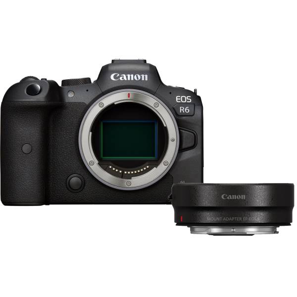 Фотоаппарат Canon EOS R6 Body + mount adapter EF-EOS R