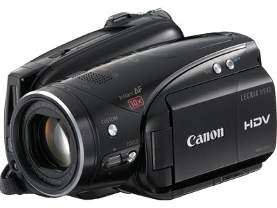 �������� ����������� Canon LEGRIA HV40 HDV