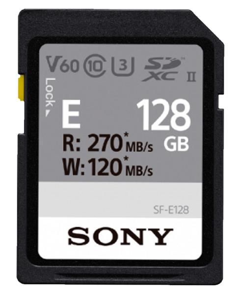   SD 128Gb Sony SDXC UHS-II V60 U3 270/120 MB/s