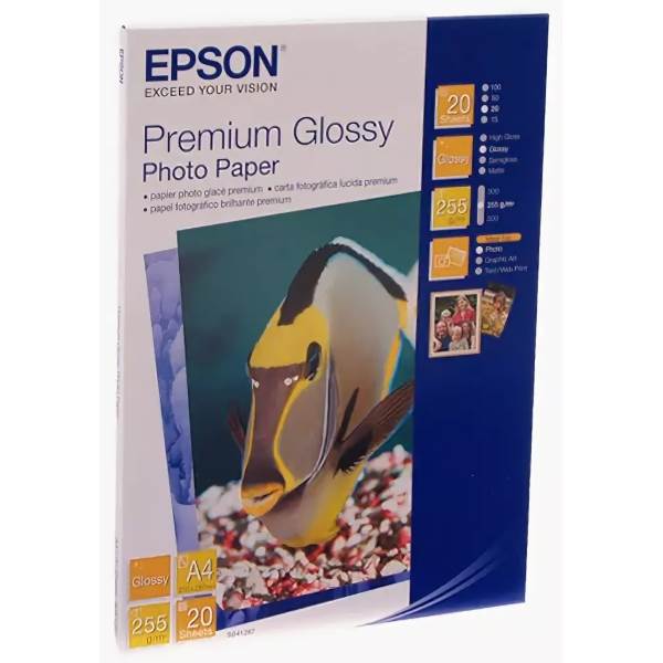  Epson S041287 Premium Glossy Photo Paper 255 /2 4 20.