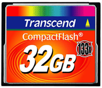   CF 32GB Transcend 133