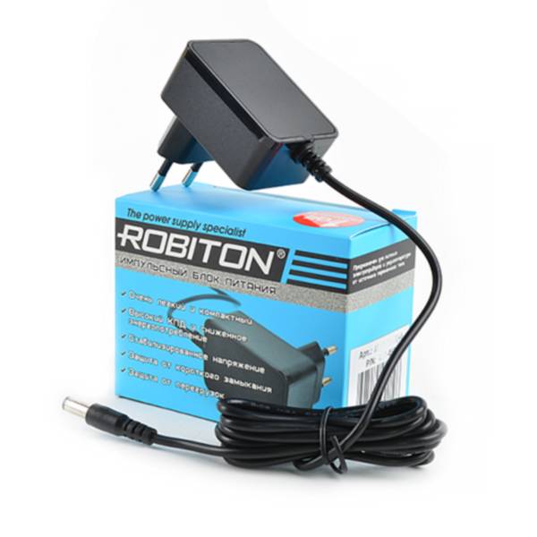   Robiton IR12-1000S 12V 1000mAh  5,5x2.5x12 