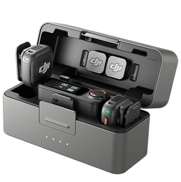 Микрофонная радиосистема DJI Mic 3 2,4 ГГц 2TX + 1RX Беспроводная