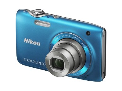 Фотоаппарат Nikon Coolpix S3100 синий /зелен / красн / оранж