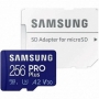   micro SDXC 256Gb Samsung Pro Plus UHS-I U3 V30 A2 + ADP 