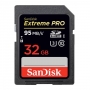 Карта памяти SD 32Gb SanDisk Extreme Pro UHS-I U3 V30 95/90 Mb/s