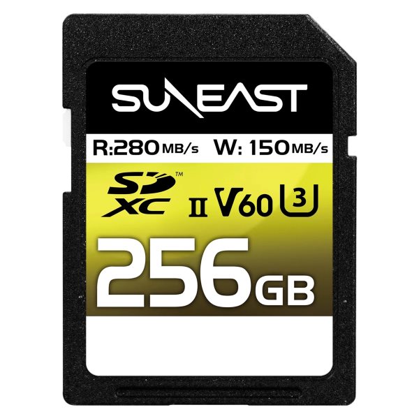 ����� ������ SD 256Gb SUNEAST ULTIMATE PRO SDXC UHS-II V60 R280W150M
