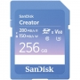   SD 256Gb SanDisk Creator UHS-II U3 V60 280/150 Mb/s