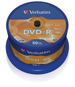 Verbatim DVD-R 4.7Gb cake 50