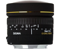  Sigma (Canon) 8mm f/3.5 EX DG Circular Fisheye