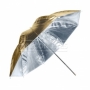 Зонт Falcon Eyes 90 см URN-48GS отражение серебро/золото