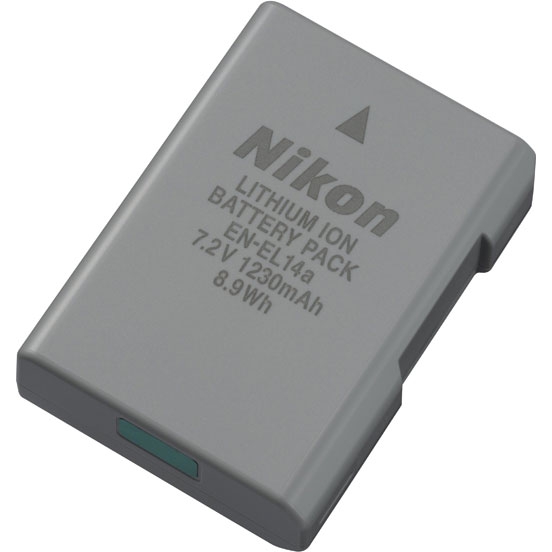 Аккумулятор Nikon EN-EL14a для D3xxx/D5xxx/DF/P7800