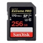 Карта памяти SD 256Gb SanDisk Extreme Pro UHS-I U3 V30 170/90 MB/s SD