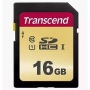 Карта памяти SD 16Gb Transcend SDXC UHS-I Class 10 U1 500S 95/60mb