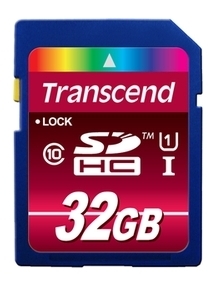   SD 32Gb Transcend SDHC Class 10 UHS-I Ultimate
