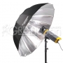 Зонт GreenBean GB Deep silver L 130 cm отражатель 23279