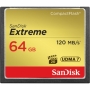 Карта памяти CF 64Gb Sandisk Extreme 120/85 Mb/s SDCFXSB-064G-G46