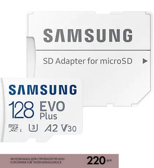   micro SDXC 128  Samsung EVO Plus