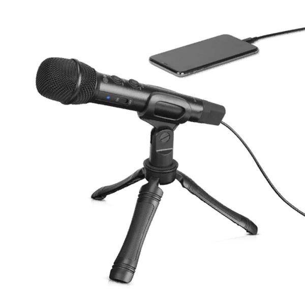 Микрофон ручной BOYA BY-HM2 Кардиоидный USB Тип-C, USB-A и Lightning