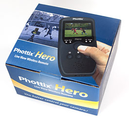 Видео-видоискатель Phottix Hero Live-View Wireless 13309