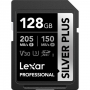 ����� ������ SD 128GB Lexar SDXC UHS-I U3 V30 205/150MB/s SILVER PLUS