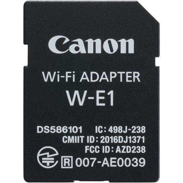  Canon W-E1  Wi-Fi   SD