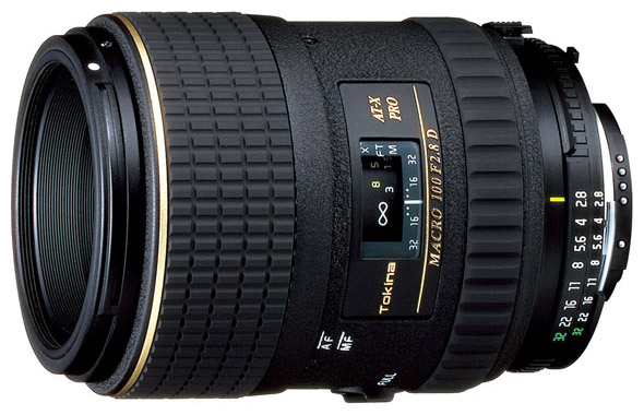  Tokina (Nikon) AT-X M100 PRO D AF 100 mm f/2.8 Macro