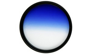 Фильтр градиентный Fujimi GC-Blue 77mm голубой