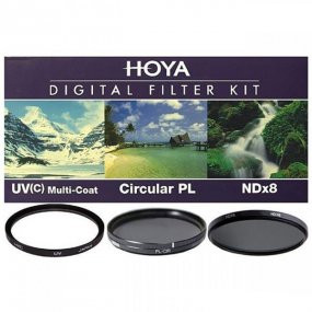 Набор фильтров Hoya 46 mm KIT: UV (C) HMC MULTI, PL-CIR, NDX8 84164