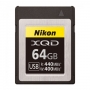 Карта памяти XQD 64Gb Nikon (440/400 Mb/s)