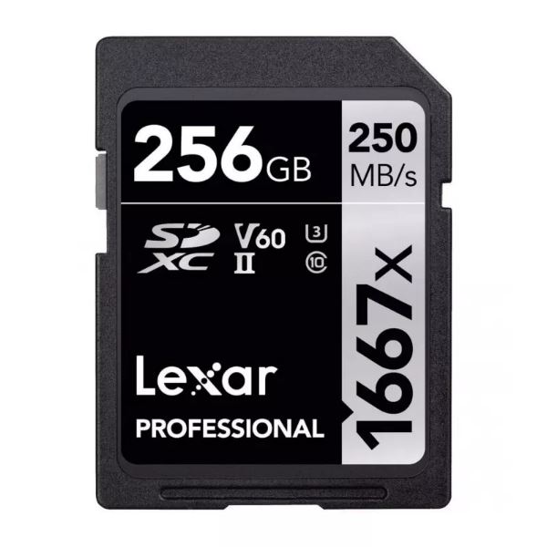����� ������ SD 256Gb Lexar Professional SDXC Class 10 UHS-II U3 V60