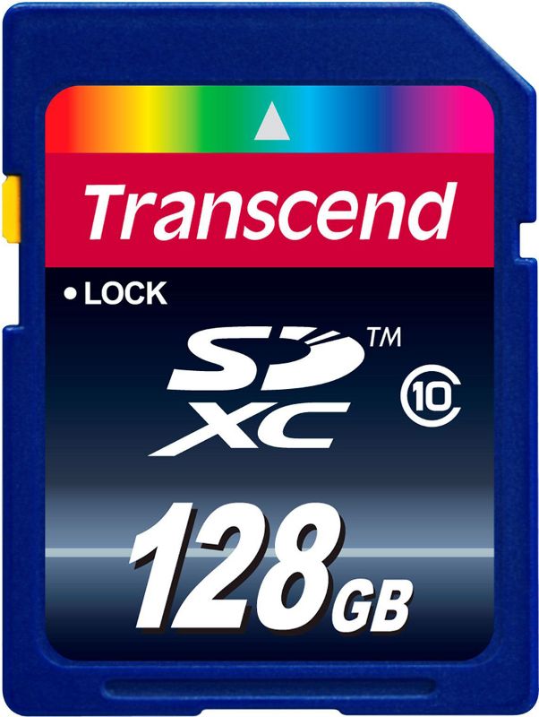   SD 128Gb Transcend SDXC Class 10