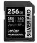 ����� ������ SD 256GB Lexar SDXC UHS-II V60 U3 280/160MB/s Silver Pro