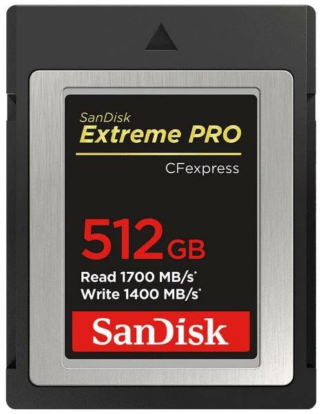   SanDisk CFexpress Type B 512 Extreme Pro SDCFE-512G-GN