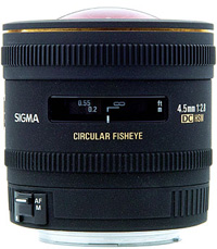 �������� Sigma (Nikon) 4.5mm f/2.8 EX DC HSM Circular Fisheye