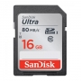   SD 16Gb SanDisk Ultra Class 10 UHS-I 80/10 Mb/s