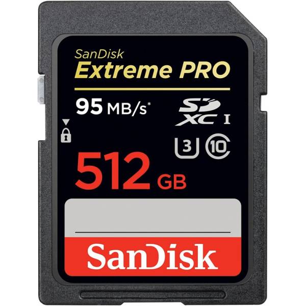   SD 512Gb SanDisk SDHC Extreme Pro UHS Class 3 95MB/s SDS