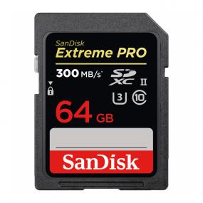   SD 64Gb Sandisk Extreme Pro UHS-II 300 SDSDXPK-064G-GN4I