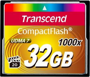   CF 32GB Transcend 1000