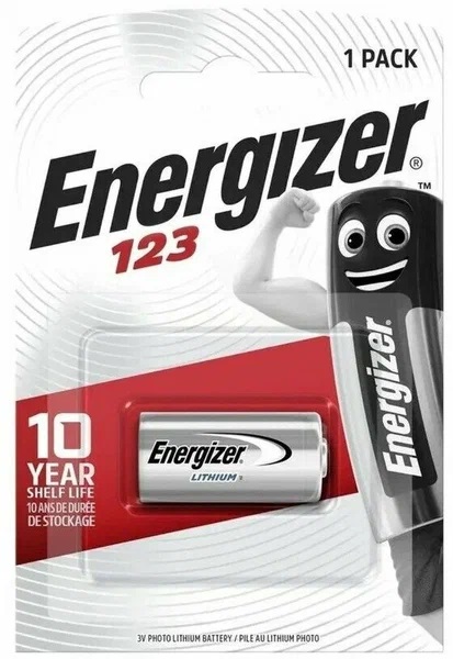 Батарейка CR 123A Energizer BL-1