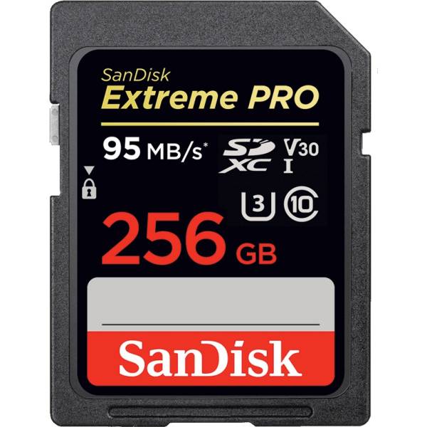 Карта памяти SD 256Gb SanDisk SDXC Extreme Pro UHS Class 3 V30 95/90M