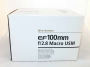  Canon EF 100 f/2.8 macro USM /