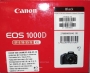  Canon EOS 1000D kit 18-55 IS /