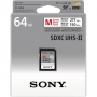 Карта памяти SD 64Gb Sony SDXC UHS-II V60 U3 277/150 MB/s